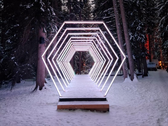 Decoración led para eventos