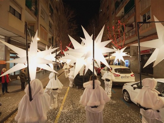 Espectáculo para cabalgata de Reyes Magos