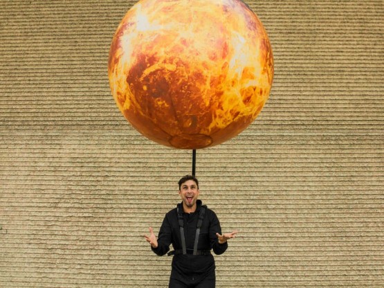 Dinamización con planetas led