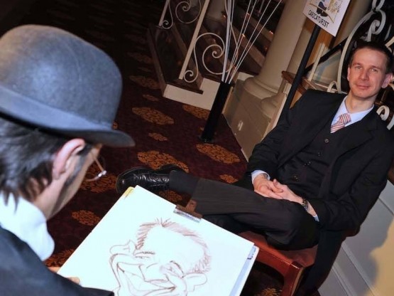 Caricaturiesta per a fires