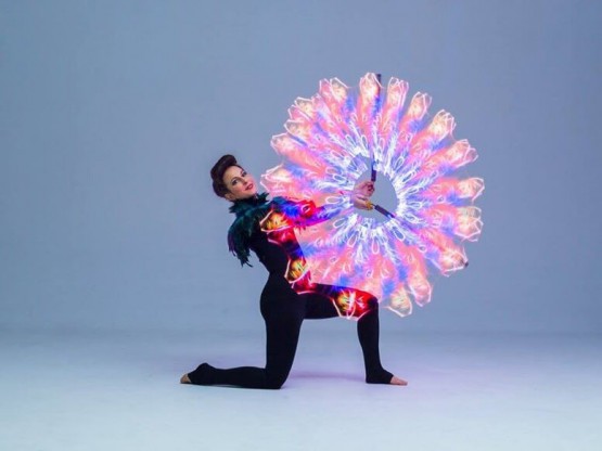 Espectacle de malabars led