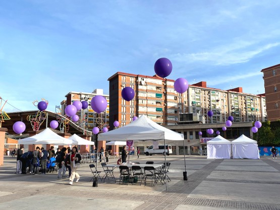 Decoració amb globus