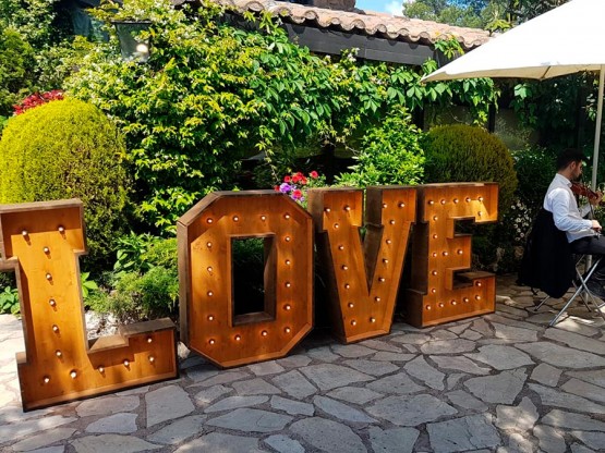 Lloguer de lletres per a noces