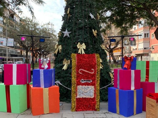 Regalos iluminados para decoración