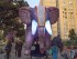 Zancudo y elefante gigante