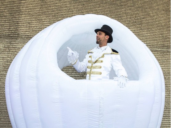 Cabina inflable