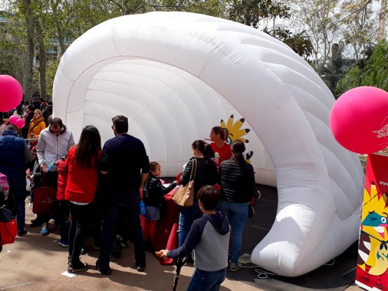 Carpa amb forma de petxina