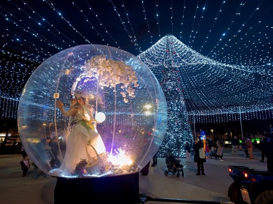 Esfera Hinchable transparente