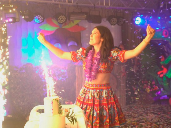 Festa amb confetti