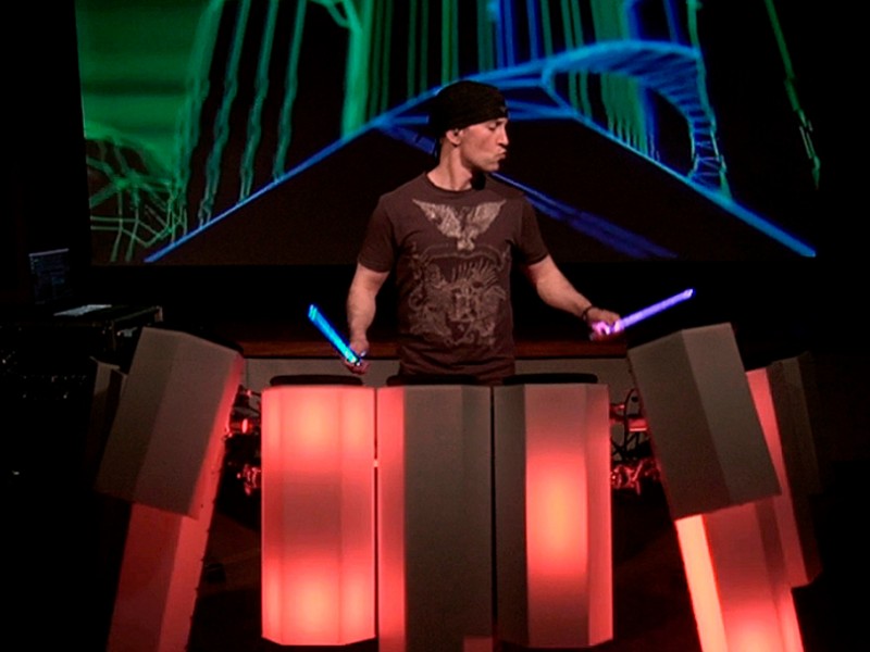 Visual drums
