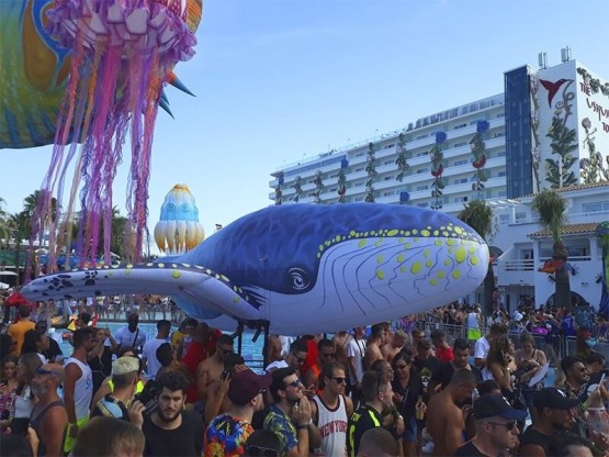 Ballena hinchable