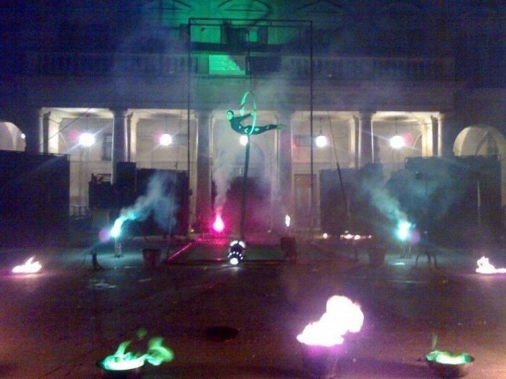 Acrobàcia aèrea i foc