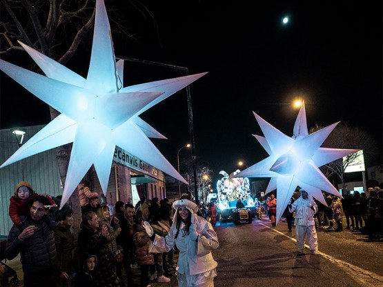 Estrelles per la Cavalcada de Reis Mags