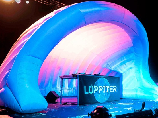 Carpa inflable blanca