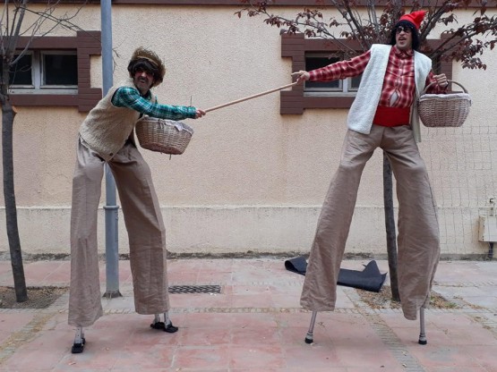 Zancos para discotecas y fiestas