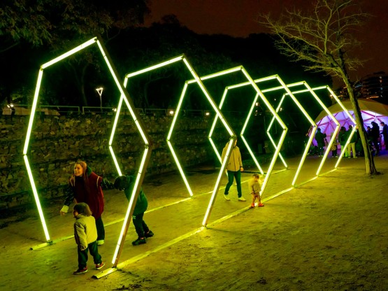 Instal·lació led programable