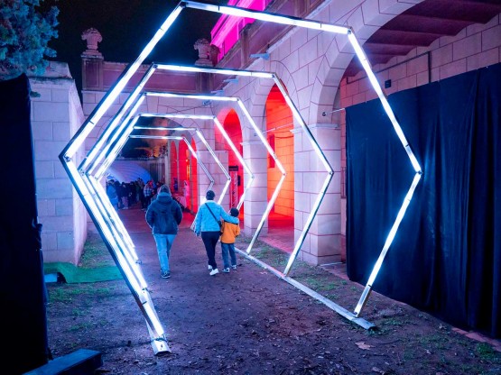 Instalación led de gran formato