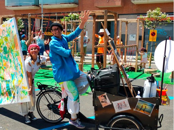 Tricycle for event animations