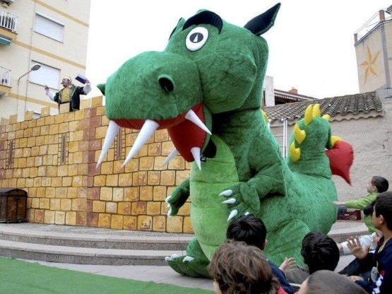 Animation for Sant Jordi party