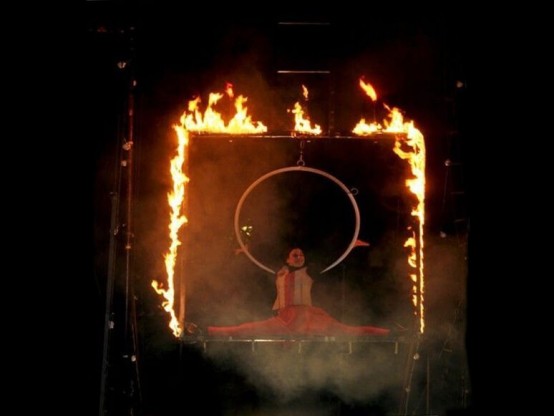 Espectáculo de fuego