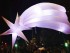 Estrella inflable amb llum
