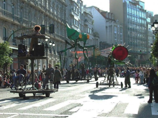 Insectos gigantes para pasacalles