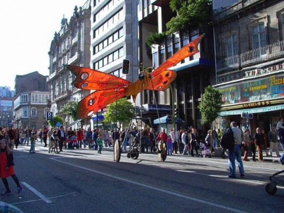 Espectáculo itinerante de insectos