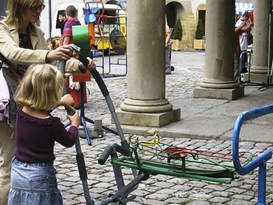 Juegos de gimnasia familiar