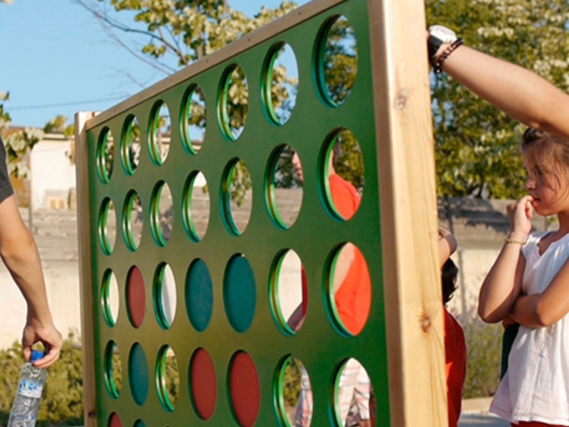 Giant board games