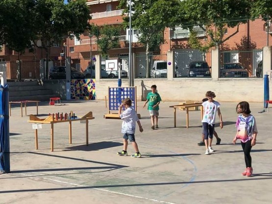 Juegos tradicionales en familia
