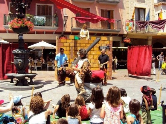 Animació de Sant Jordi